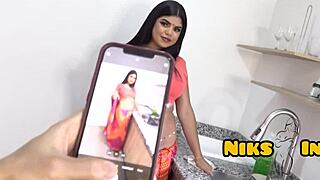 Huge Boobs and Big Ass Desi Bhabhi Stripped Down and Banged Hard by a Monster Cock