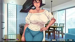 Caught up in the moment with my stepmother’s friend Part 3 with English subtitles