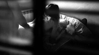 While wife’s away, I sneak with stepdaughter for a quick cheating fuck.