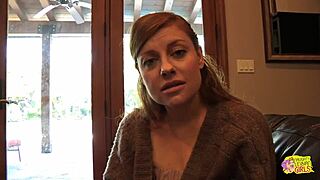 So This Redhead Lesbian Skinny Bimbo Craves Her Pink Taco Licked