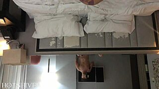 wild threesome with my hot blonde friend and latina