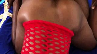 Hot black babe fucked doggystyle: moaning orgasm?