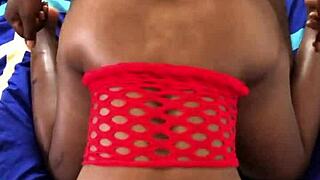 Hot black babe fucked doggystyle: moaning orgasm?