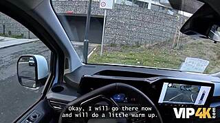 i watch my girlfriend sakura hell fuck a stranger in the car, feeling the cuckold thrill