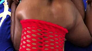 Hot black babe fucked doggystyle: moaning orgasm?