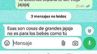 Milf returns from disco with cum-filled ass, makes stepson clean it.