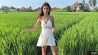 i saw a cute rice picker get paid with sex