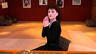 Fashion business 14 showcases cute curvy teen in sexy 3d outfit