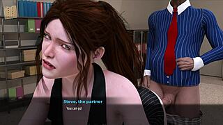 Fashion business 14 showcases cute curvy teen in sexy 3d outfit