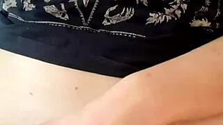 miranielt's first video while neighbor showers