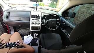 Mój pasierb mnie oszukuje na spacer, ale rucha mocno w Anglii