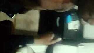 Bad boy intensely fucks his big breast stepmum's curvy ass in bedroom for first time with big black cock