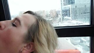 it was so exciting watching my pretty mature teacher in oral presentation action