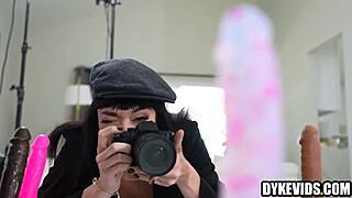 Old Young Lesbian Fuck After Photoshoot