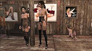 fallout 4 takes extreme bondage to new levels with teen brunette