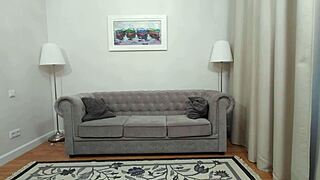 kim toy tries on nude and black pantyhose