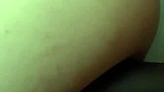 First time anal sex with a BBC in a homemade porn video