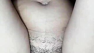Watch her ride to creamy orgasm secretly!
