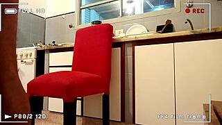 Caught Stepdad Recording Us Fucking In Kitchen