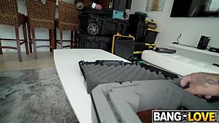 Paisley Page Sucks Dick with Perfect Lips for Monster Cock Action. Who Can Handle This Teen Blowjob Queen?