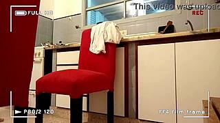 Caught Stepdad Recording Us Fucking In Kitchen