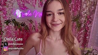 The Nasty Life Ep 7: Della Cate Enters Nade Nasty's Pink Room For Solo Fun Behind The Scenes.
