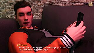 Κορίτσι με μεγάλα στήθη σε σέξι ενδυμασία στη διαδρομή