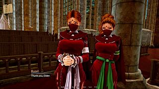 Big Tits On Display In Harem Hotel 384