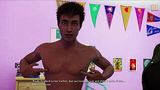 being a dik 172 chick route with big tits in sexy outfit