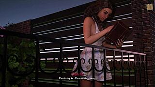 big tits 3d babe in cute outfit teases with curvy body on dik route