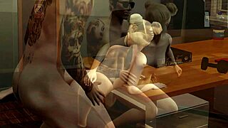 Mafia man fucks small 18+ girl in 3d outfit.