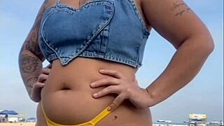 Made Him Hard at the Beach With My Flashing Moves, Oh Yeah!