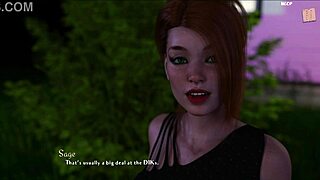 being a dik 149 chick route explores big tits outfit