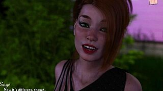 being a dik 149 chick route explores big tits outfit