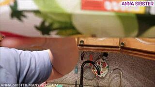 Mj Angry Roommate Fucks After Cock Turns Into Pussy