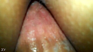 sexy closeup pussy action from pov