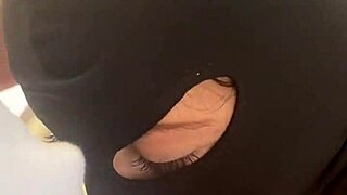 milfycalla's neighbor helps with her tight legs in pantyhose