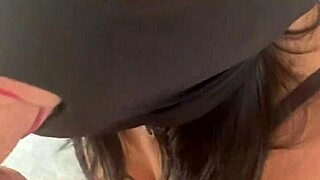 milfycalla's neighbor helps with her tight legs in pantyhose