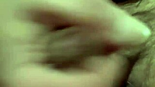 Solo guy plays with foreskin and balls then shoots load into camera