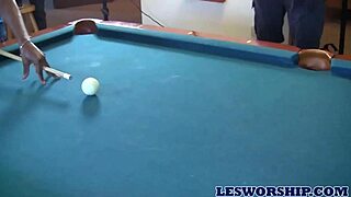 Ebony Lesbian Licks Cheating Girlfriend in Lingerie Showdown