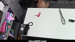 officer made me strip search this milf shoplifter... crazy!