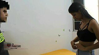 Hey, did you catch my stepsister noticing me jerking off? She bent over to help with deepthroat!