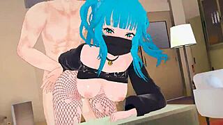 i love that gothic anime girl getting fucked with big tits and ass