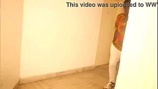 Real Satisfaction With Neighbor Street Girl's Tight Ass