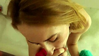 A Beautiful Milf Invited Me To The Bathroom Took My Cock In Her Hand And Started Sucking