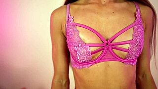 hannahjames710 tries on sexy hunkemoller lingerie with see through thong and bra