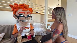 Lusty Linda Lan Rides a Big Cock Like a Pro in Wild Casting Couch Action.