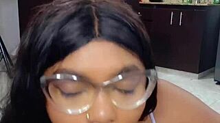 Young Colombian beauty gets pounded hard during amateur model casting in Brazil