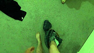 Hot Gay Sex in Lingerie After Work