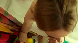 A Beautiful Milf Invited Me To The Bathroom Took My Cock In Her Hand And Started Sucking